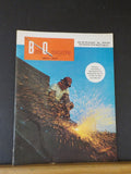 Baltimore & Ohio Employee Magazine 1957 July B&O RR pyrotechnics that spell prog