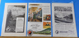 Ads Northern Pacific Railroad Lot #12 Advertisements from Various Magazines (10)