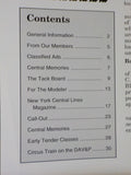 Central Headlight 2001 Fourth Quarter NYC HS Early tender classes Circus Train D