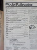 Model Railroader Magazine 1980 October Modeling Soo Lines GP22 & flatcars Coalin