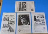 Ads Northern Pacific Railroad #4 Advertisements from various magazines