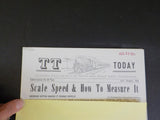TT Today 1966 July August Tenth inch scale model railroading Scale speed How to