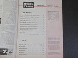 Model Trains 1956 January House construction Old Time Baggage Coach Combine