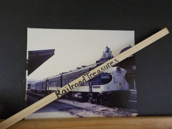 Photo Southern Railroad Locomotive #6145 8 X 10 Color Birmingham Special 1969