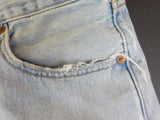 Levi's 501 Men's distressed jeans Button Fly 32 X 34  TWO PAIR well worn
