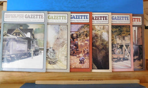Narrow Gauge & Short Line Gazette Complete Year 1987 6 issues