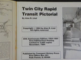 Twin City Rapid Transit Pictorial by Alan R Lind Soft Cover Transport History PR