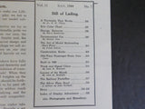 Model Railroader Magazine 1944 July Turntable that works    3 hole punched