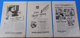 Ads Union Pacific Railroad Lot #19 Advertisements from various magazines (10)