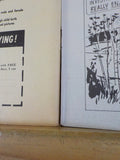 Railroad Magazine 1962 December V74#1 Seven Cars Painted Black Locomotives on Pa