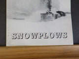 Burlington Bulletin #38 Snowplows CB&Q C&S FW&D snow fighting equipment