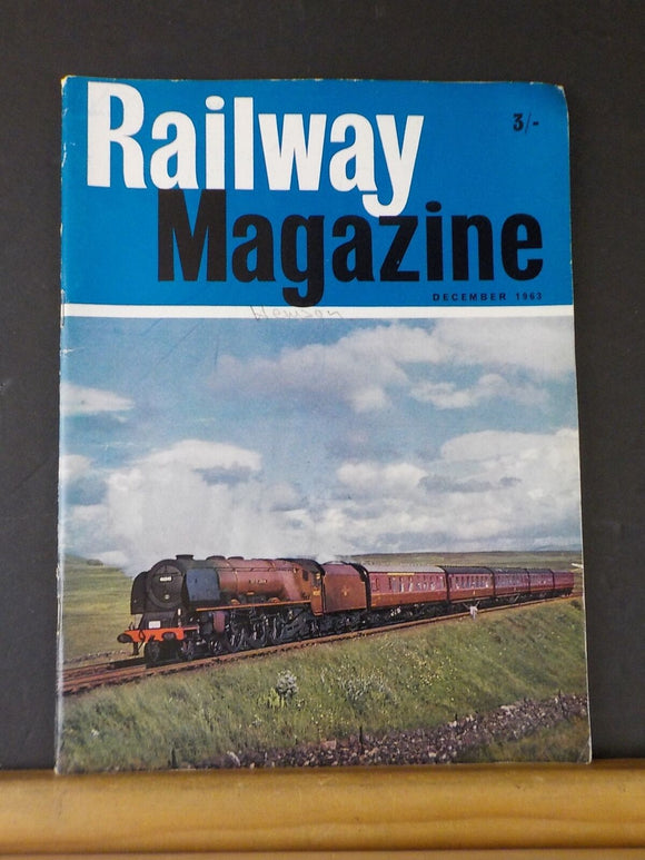 Railway Magazine 1963 December Hainault Loop Paris Metro Repairs to Ryde Pier