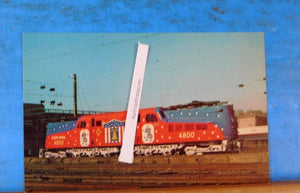 Postcard Conrail locomotive #4800 1976 Bicentennial Spirit of 76