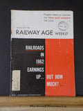 Railway Age Weekly 1962 January 1 / 8 Progress report on concrete ties RRs in 62