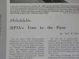Era Headlights 1986 March Philadelphia Septa’s Train to the Plane