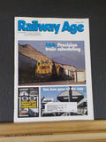 Railway Age 1991 August C&S Precision train scheduling San Jose goes all the way