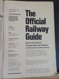 Official Railway Guide North American Freight Service Edition 1976 January Febru
