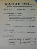 Railroad Magazine 1969 October Last years of Canadian PAcific Steam NC Shortline