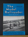 Model Railroader Magazine 1940 February Build passenger cars  Milw 4-8-4 plans