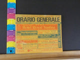 Orario Generale Anno Inverno 85/86 General public Timetable 9/29/85-5/31/1986