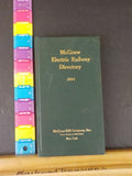 McGraw Electric Railway Directory 1924 reprint
