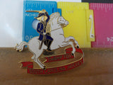 Jaycees South Carolina Swamp Fox on horse   Pin