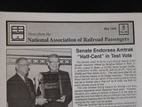 News from the National Association of Railroad Passengers 1996 COMPLETE YEAR Lot