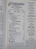 The Whistle Stop 1952 May O Gauge Model Railroading Boom tender car Trolley tinp