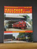 Rail Pace News Magazine 1995 July Railpace Cab unit comeback R&N Steam coal spec