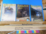 Railfan & Railroad Magazine Complete Year 1989  12 issues