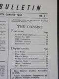 NRHS Bulletin 1950 V15 4th quarter Chilean State Railways Steam #4459