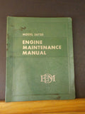 EMD Engine Maintenance Manual Model 567D3 3 Ring Binder