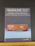 Mainline Modeler 1990 February SR 50 ft waffle car NKP box car Telepone booth
