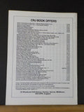 Continental Railway Journal #58 Summer 1984 Loco Preservation in Czechoslovakia