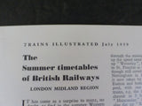 Locomotive Railway Carriage & Wagon Review # 1959 July Special Issue