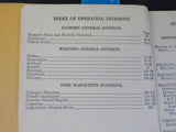 Chesapeake & Ohio Railway Co List of Officers, Agents, Stations, Etc #82 1948