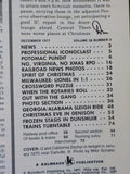 Trains Magazine 1977 December When The Rotaries Roll No, Virginia, No Xmas Rpo