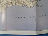 Map Union Pacific Railroad United States U.P. Facilities 1976
