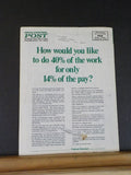 Penn Central Post Employee Magazine 1971 April Railroad on the move