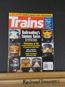 Trains Magazine 2008 May Railroading's famous faces Hawaiian history Strasburg