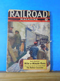 Railroad Magazine 1940 Jan Subway Mile a minuters Quebec Central
