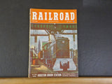 Railroad Magazine 1952 September Houston Union Station Ely Rte
