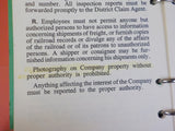 Norfolk Southern Safety and General Conduct Rules 1989 1990