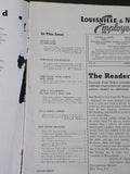Louisville & Nashville Employee Magazine L&N 1959 February  DAMAGED