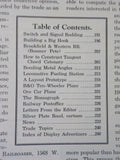 Model Railroader Magazine 1940 April Switch rodding B&O ten wheeler plans