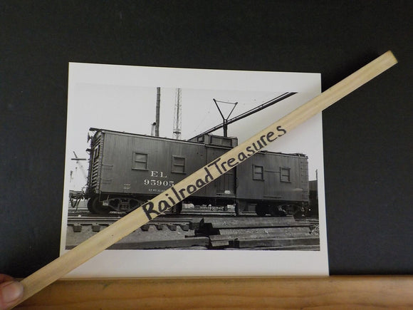 Photo Erie Lackawanna Flanger #95905 Hoboken NJ 1969 8 X 10 Black & White