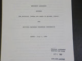 National Railroad Passenger Agreement Lot Southern Pacific & ATSF    Amtrak Exec