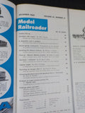 Model Railroader Magazine Bound Volume 27 1960