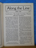 Along the Line 1928 April New York New Haven & Hartford Employee Magazine