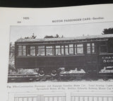 Train Shed Cyclopedia #30 Rail Motor Cars 1919-1928